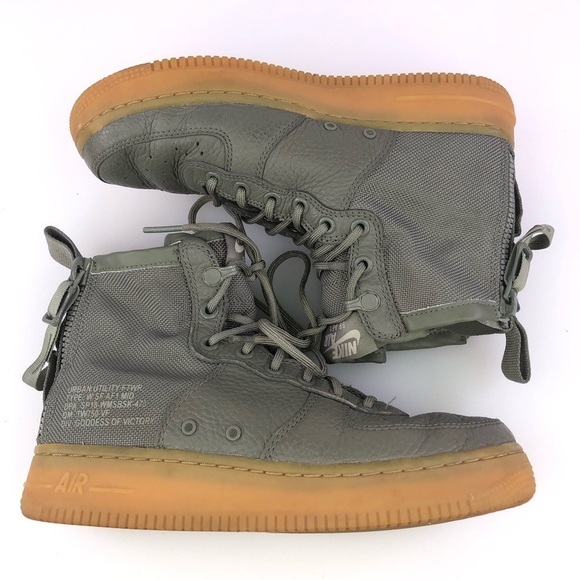 Nike SF AF1 Urban Utility Military Inspired Shoes Womens Size 7 - Picture 2 of 7